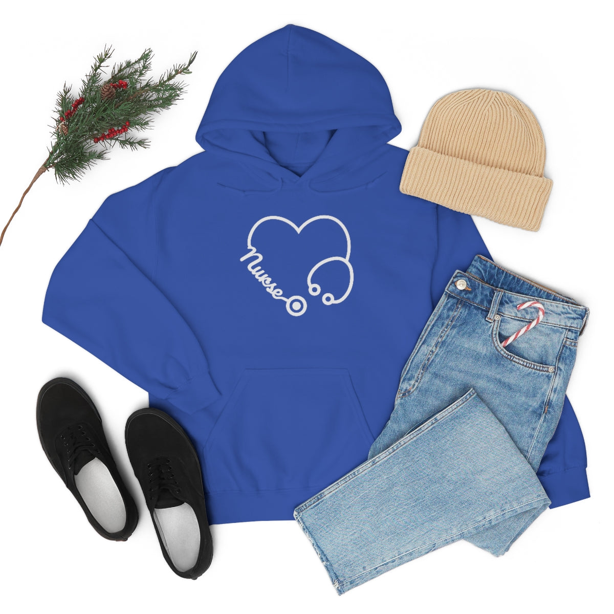 "Nurse" Unisex Heavy Blend™ Hooded Sweatshirt