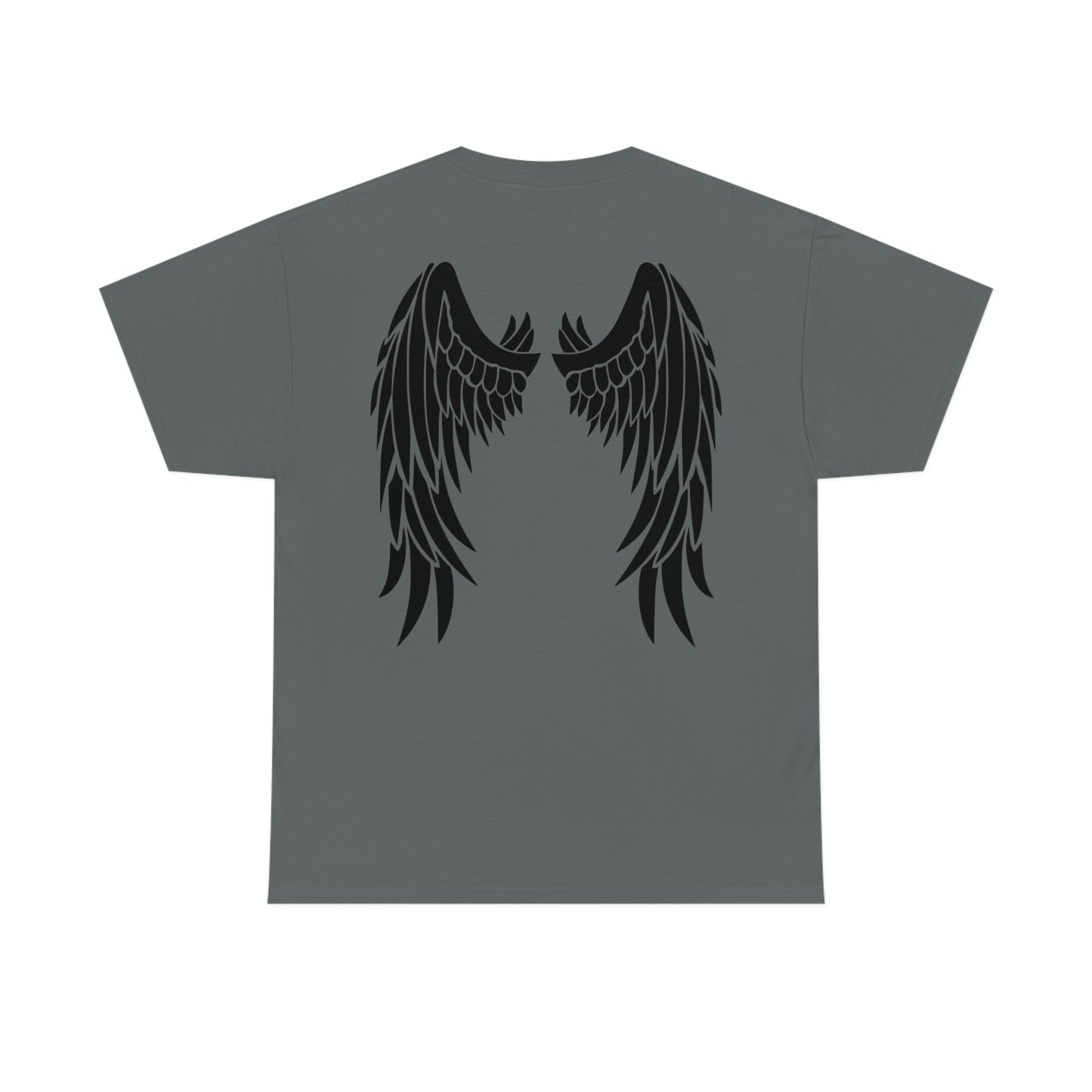 "Wings" (back design) Unisex Heavy Cotton Tee