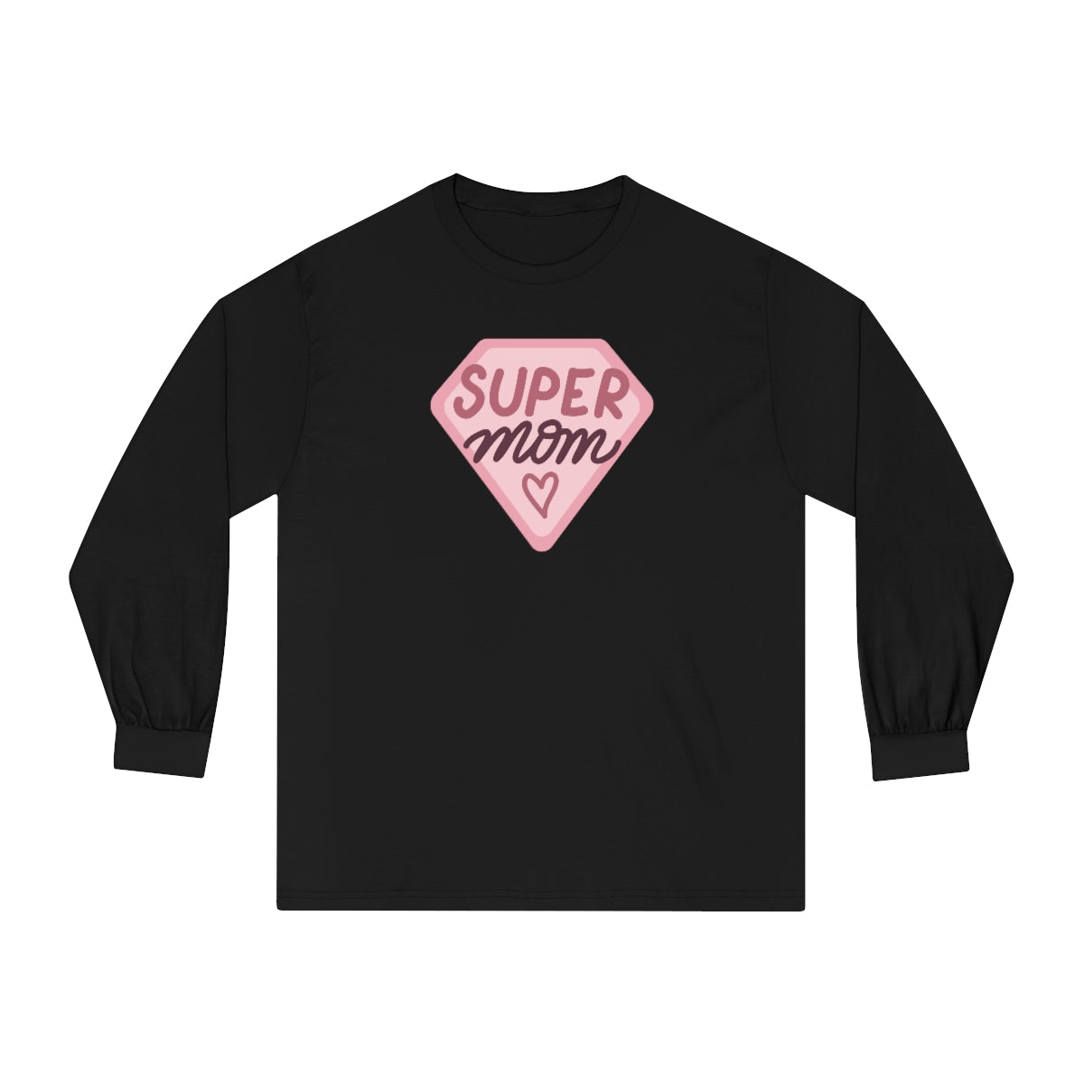 "Super Mom" Unisex Classic Long Sleeve T-Shirt