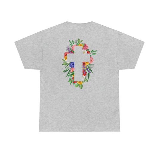 "Faith" (Front/Back Design) Unisex Heavy Cotton Tee