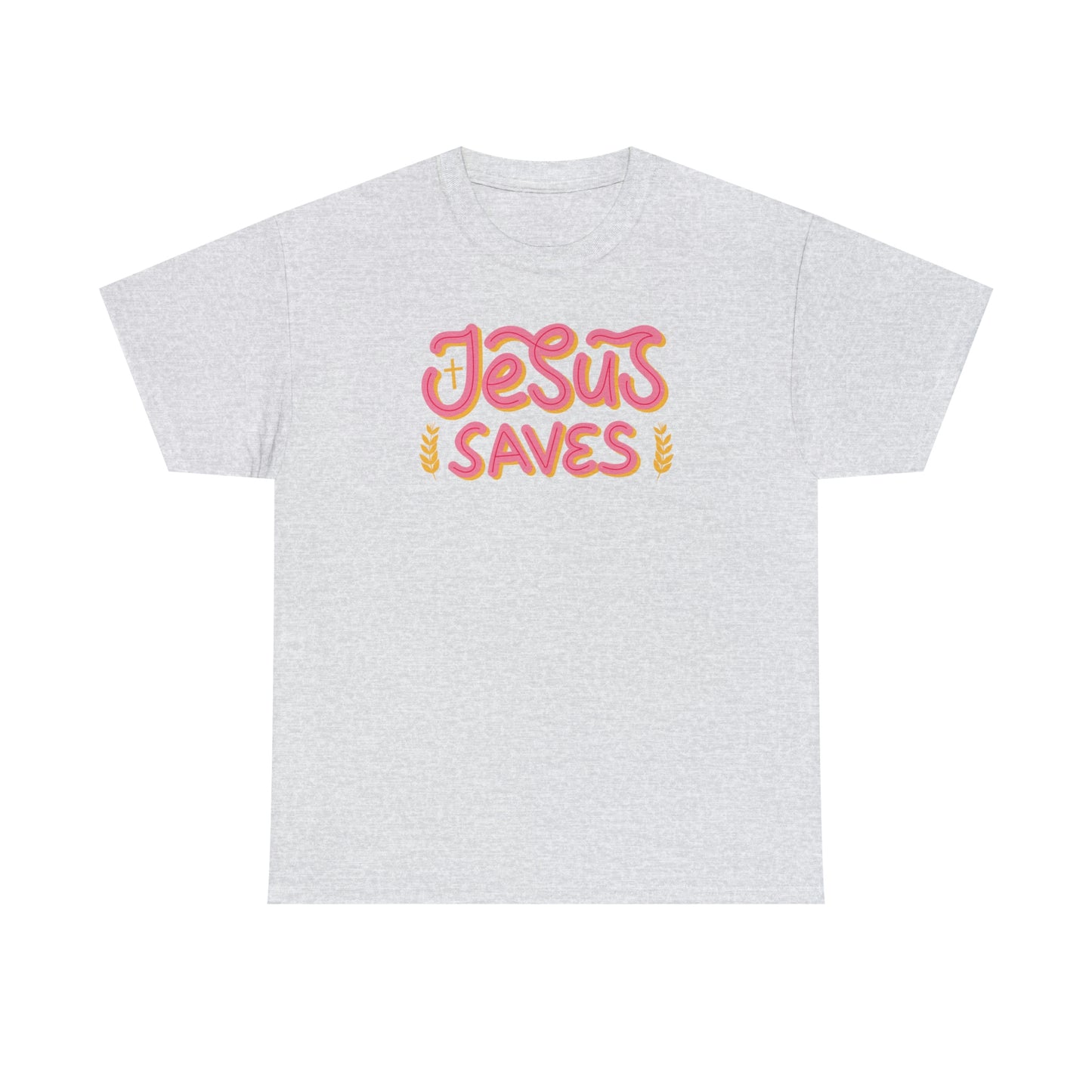 "Jesus Saves" Unisex Heavy Cotton Tee