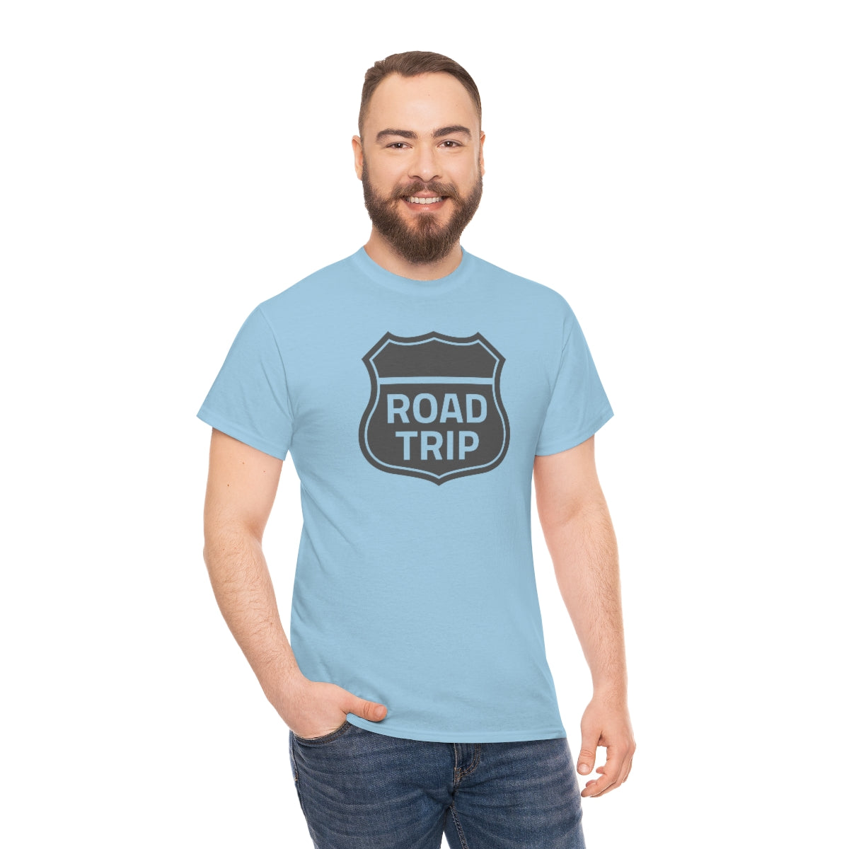 "Road Trip" Unisex Heavy Cotton Tee