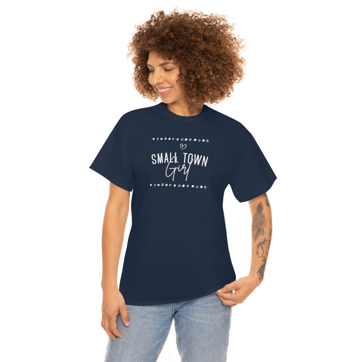 "Small Town Girl" Unisex Heavy Cotton Tee