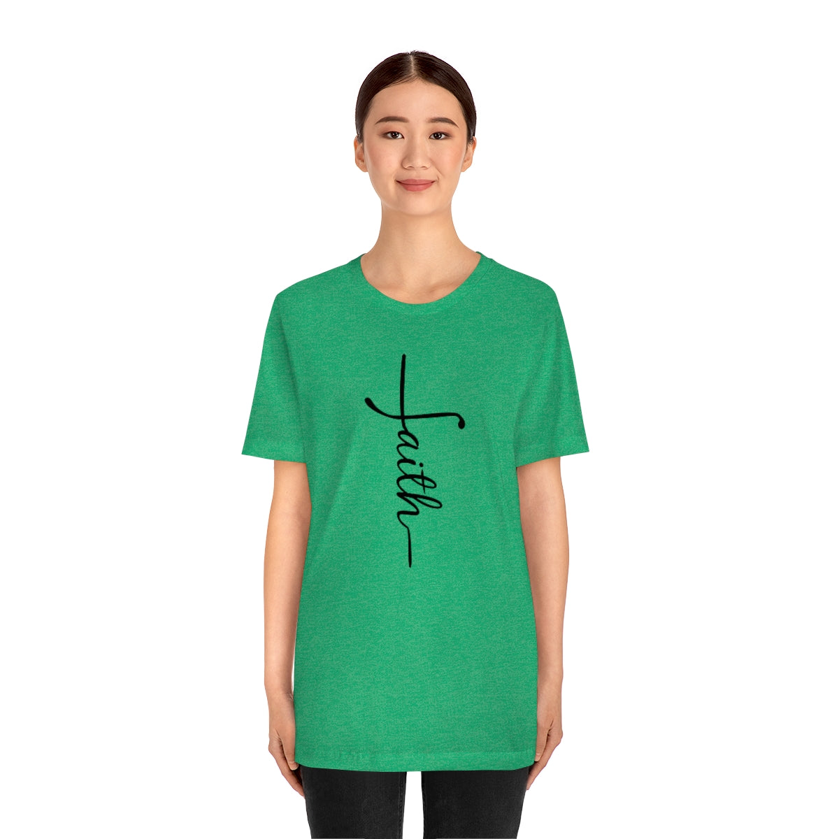 "Faith" Unisex Jersey Short Sleeve Tee