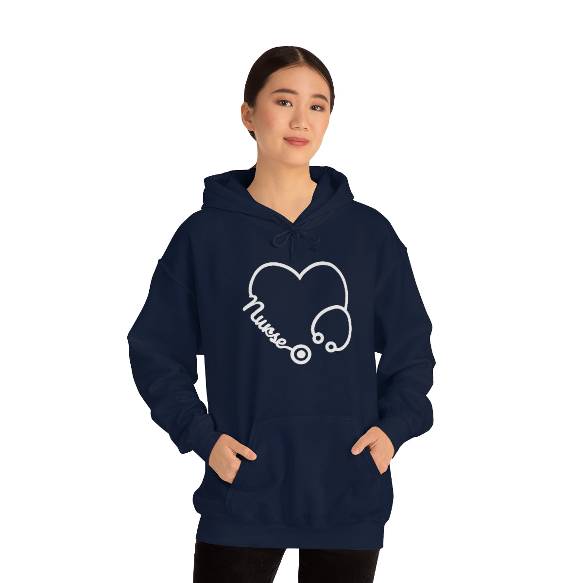 "Nurse" Unisex Heavy Blend™ Hooded Sweatshirt