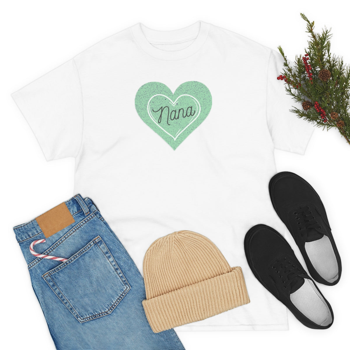 "Nana" Unisex Heavy Cotton Tee