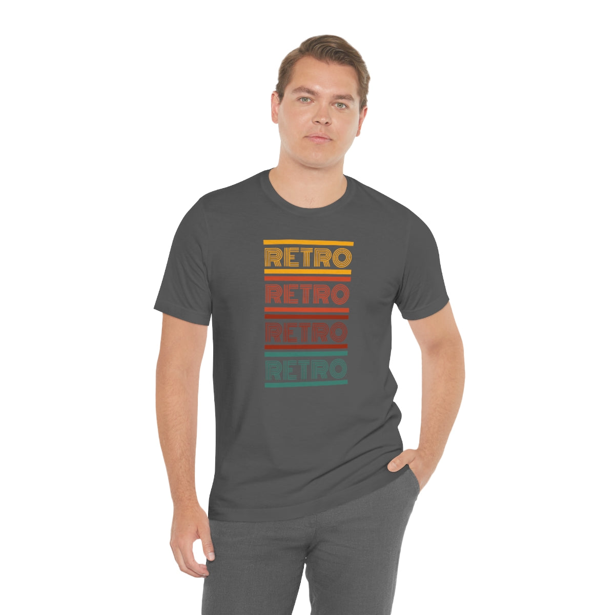 Retro Unisex Jersey Short Sleeve Tee