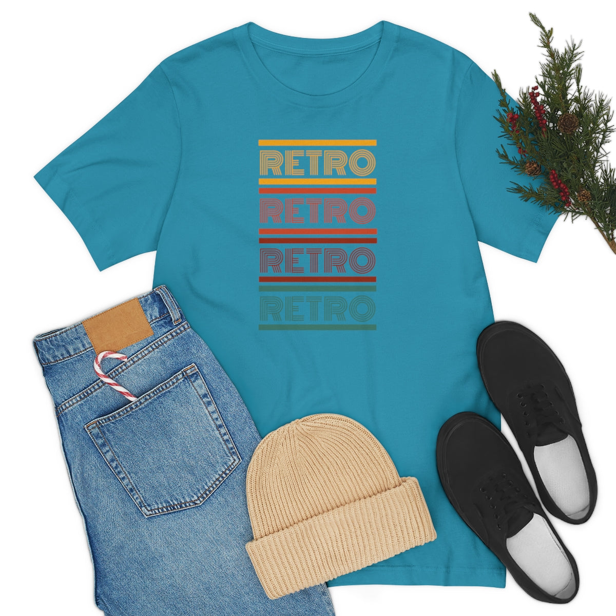 Retro Unisex Jersey Short Sleeve Tee