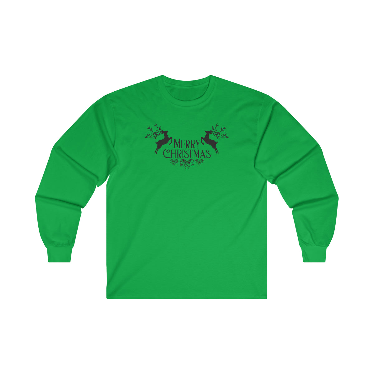"Merry Christmas" Ultra Cotton Long Sleeve Tee