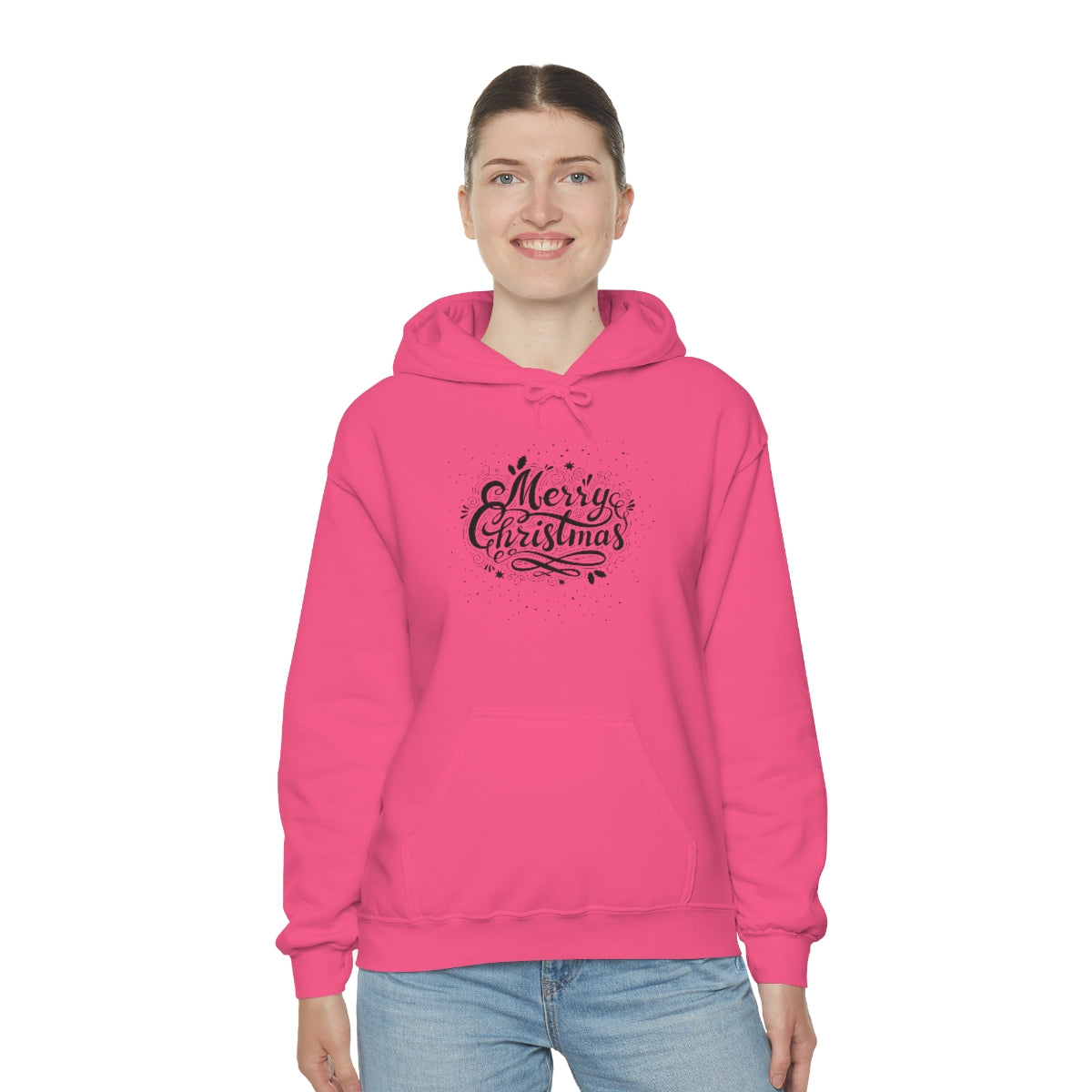 "Merry Christmas" Unisex Heavy Blend™ Hooded Sweatshirt