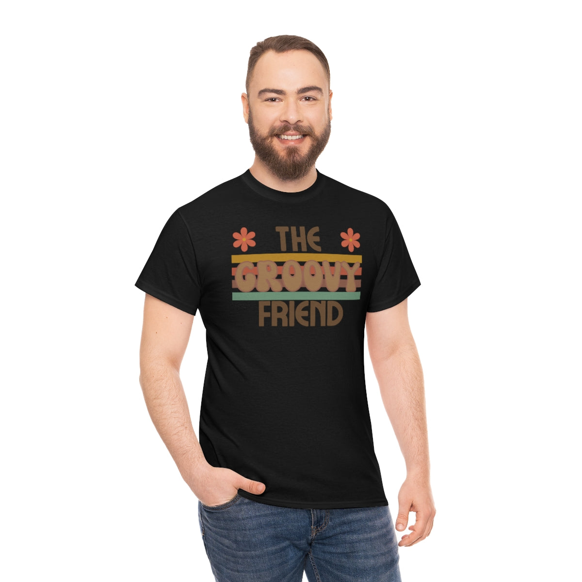 The Groovy Friend Unisex Heavy Cotton Tee