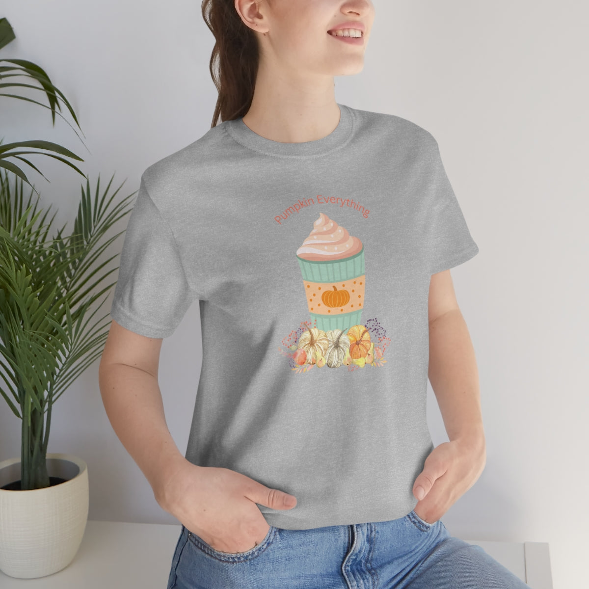 "Pumpkin Everything" Unisex Jersey Short Sleeve Tee