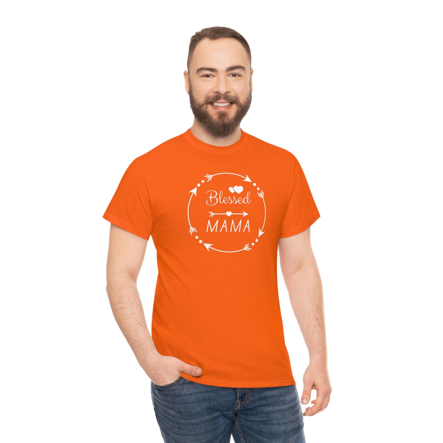 "Blessed Mama" Unisex Heavy Cotton Tee