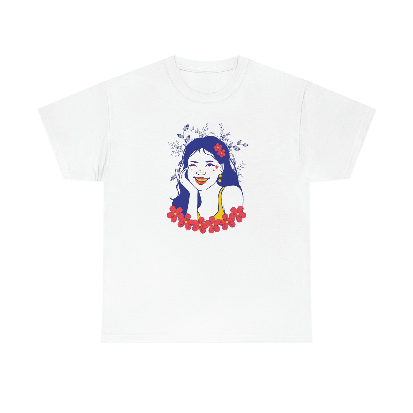 "Sunny Smiles" Unisex Heavy Cotton Tee