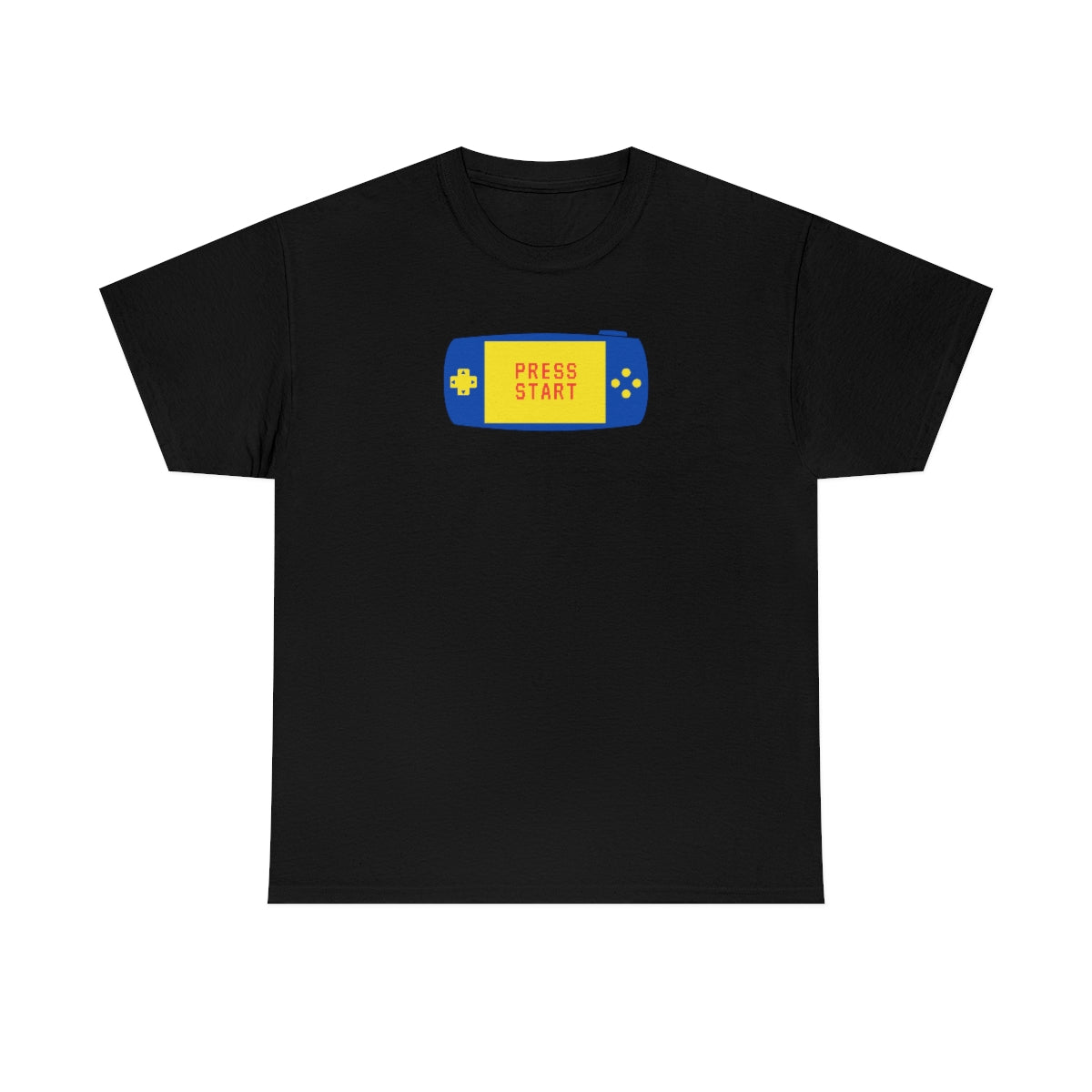 "Press Start" Unisex Heavy Cotton Tee
