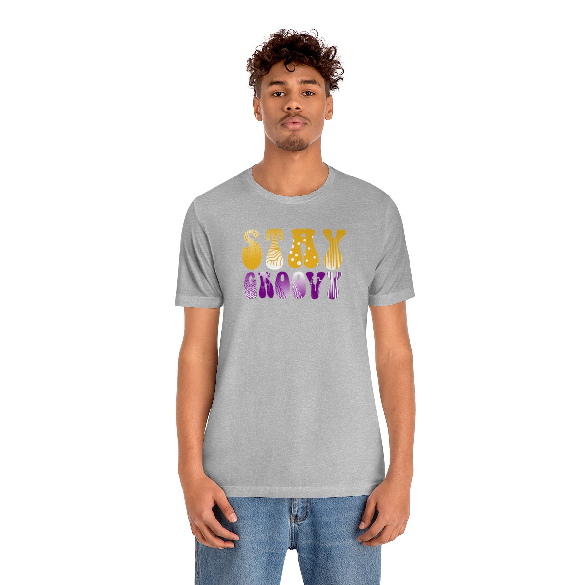 Stay Groovy Unisex Jersey Short Sleeve Tee