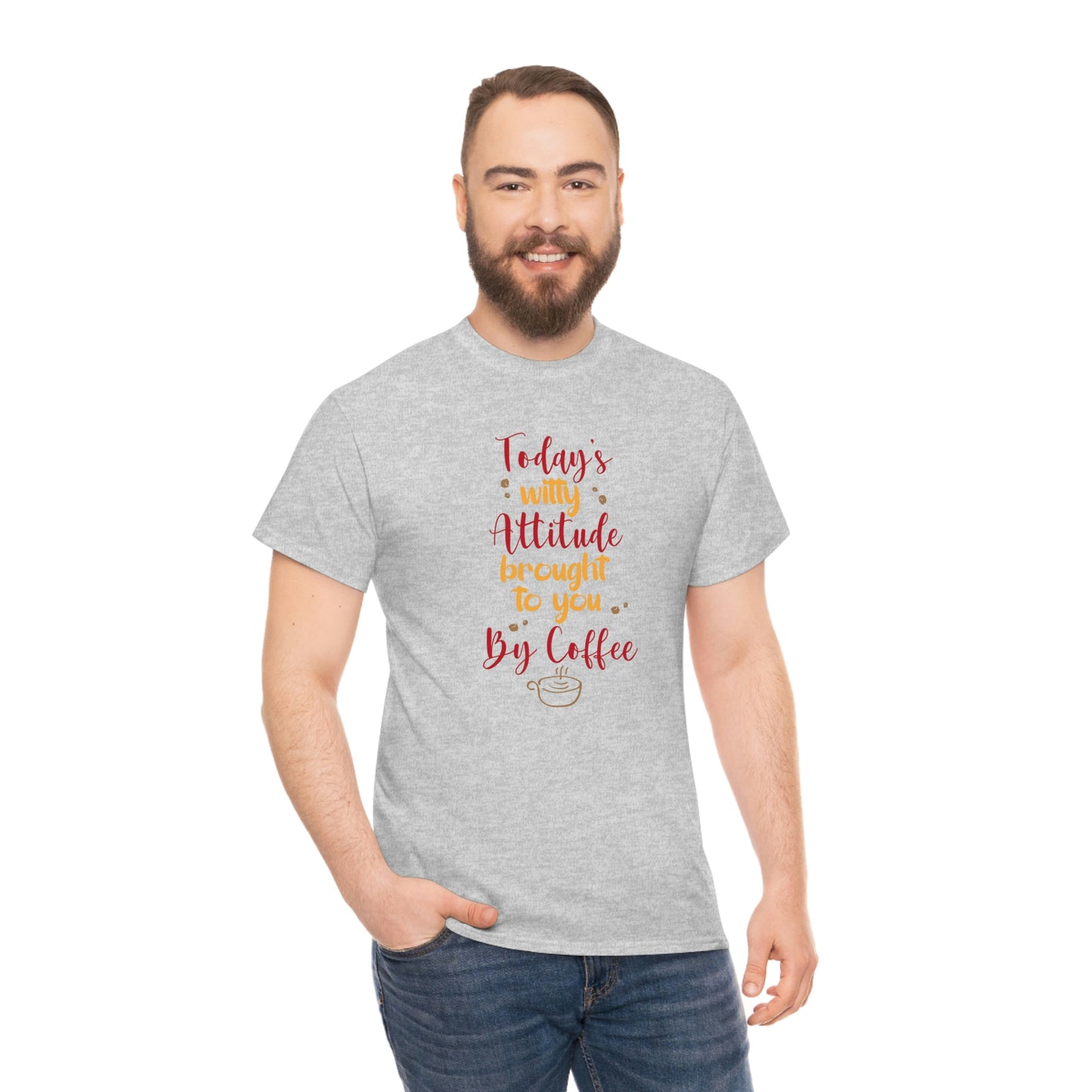 "Witty Attitude" Unisex Heavy Cotton Tee