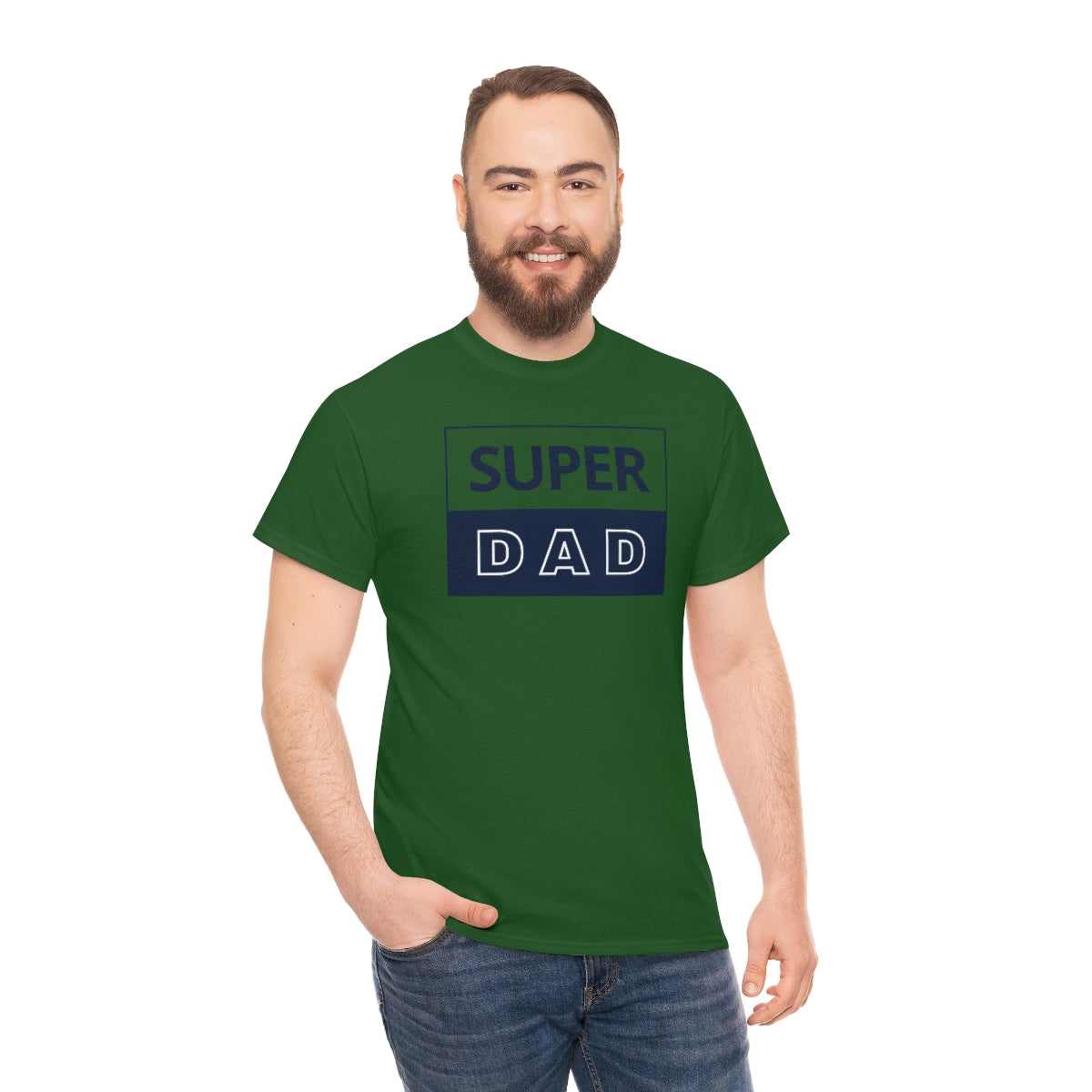 "Super Dad" Unisex Heavy Cotton Tee