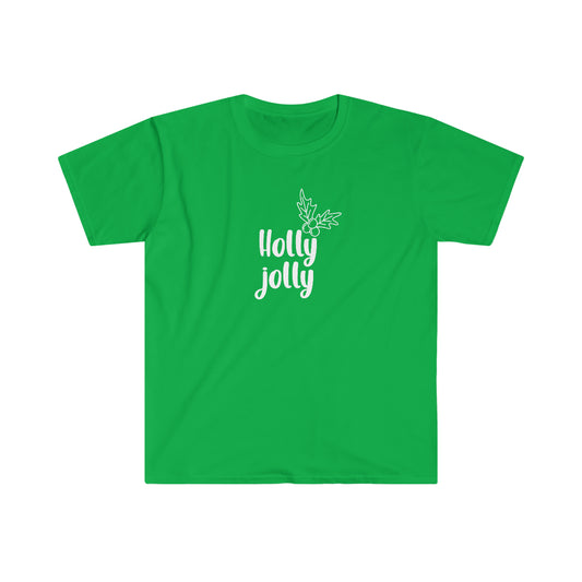 "Holly Jolly" Unisex Softstyle T-Shirt