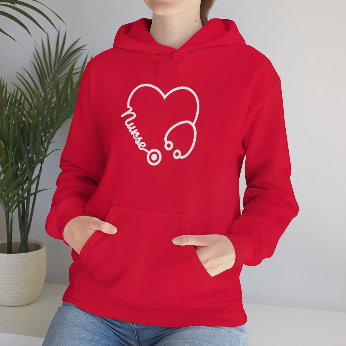 "Nurse" Unisex Heavy Blend™ Hooded Sweatshirt