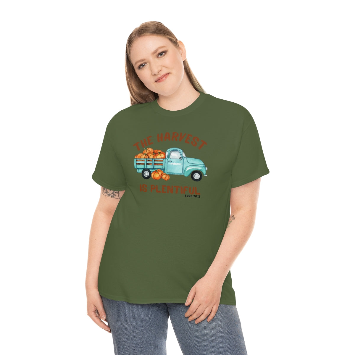 The Harvest is Plentiful Unisex Heavy Cotton Tee