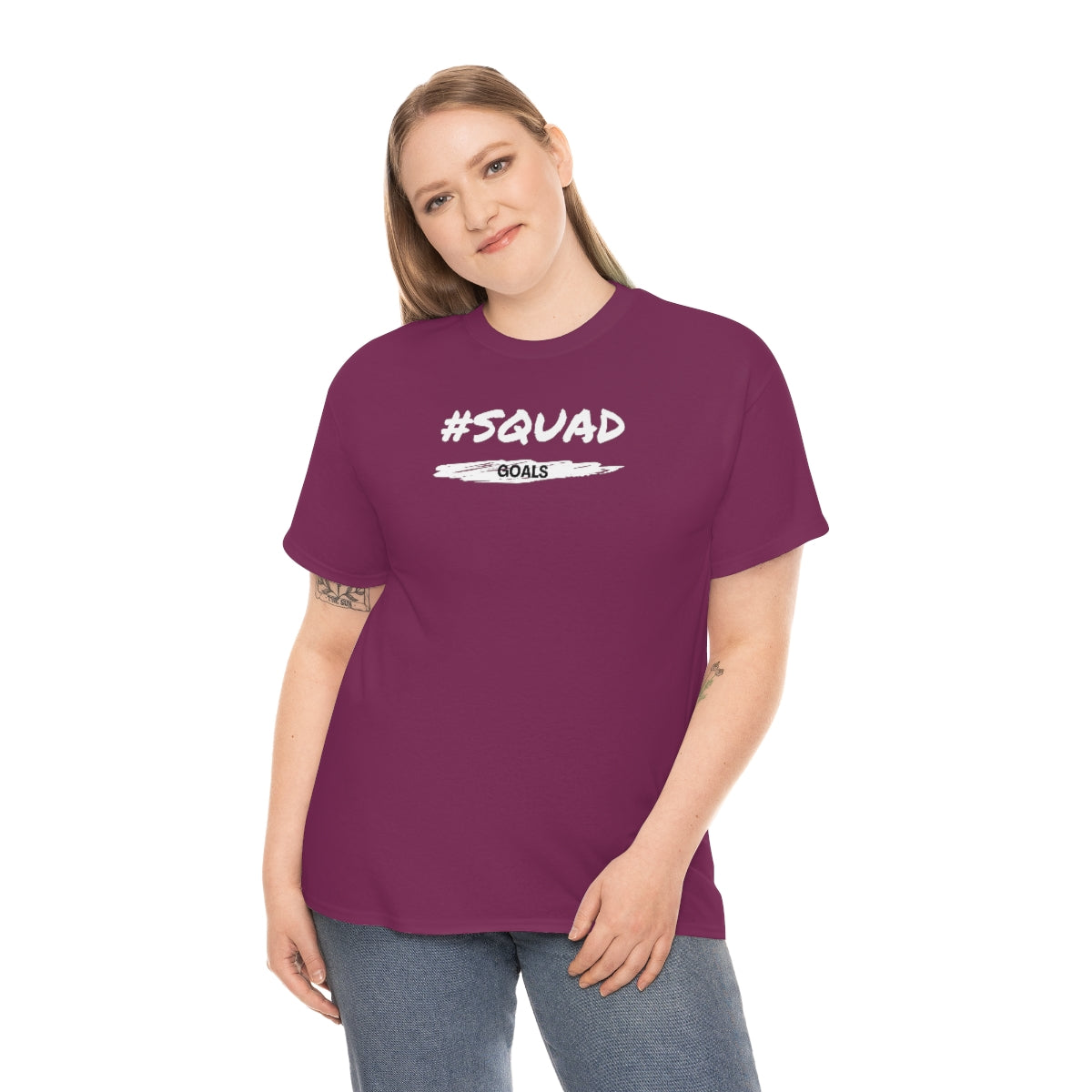 "Squad Goals" Unisex Heavy Cotton Tee