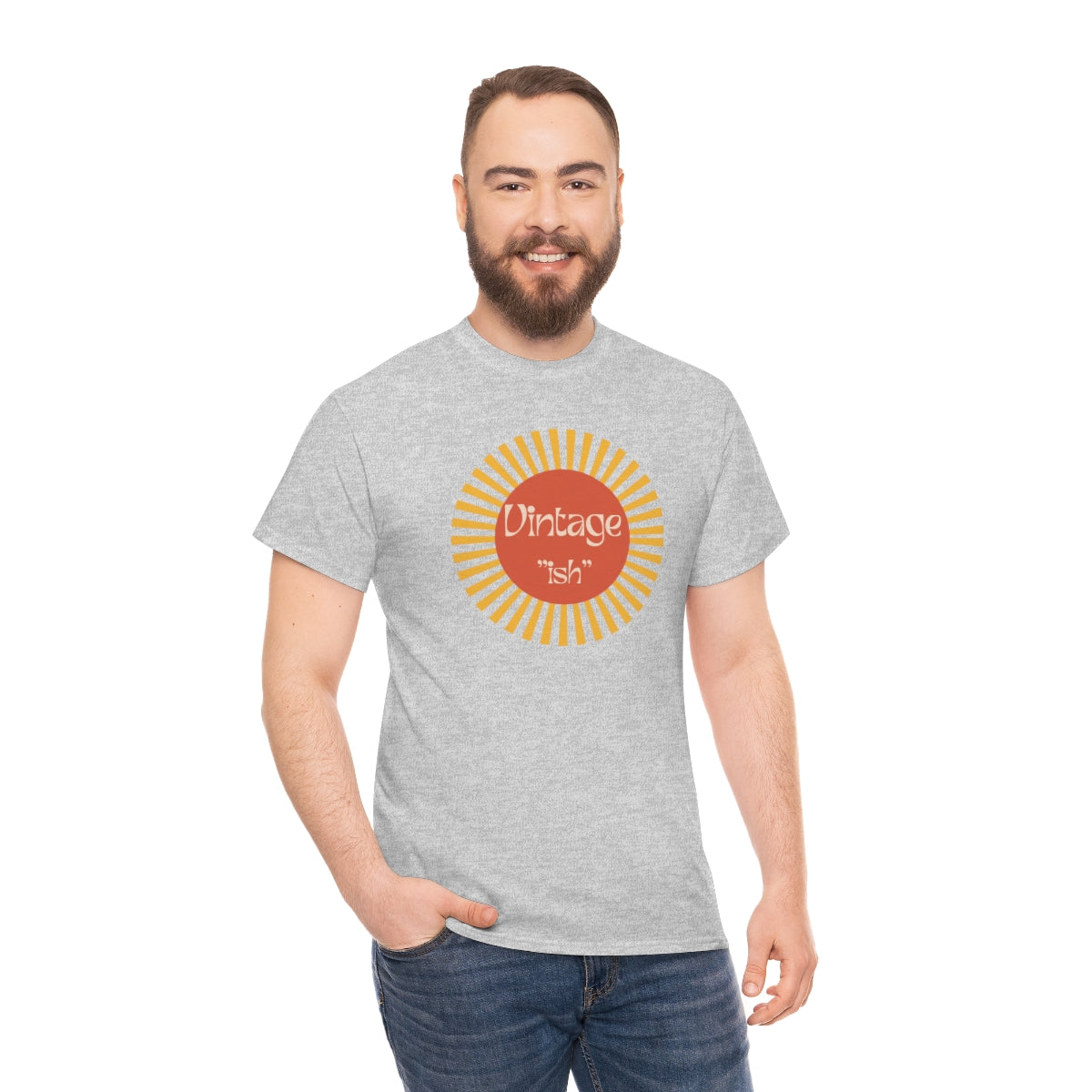 Vintage "ISH" Unisex Heavy Cotton Tee