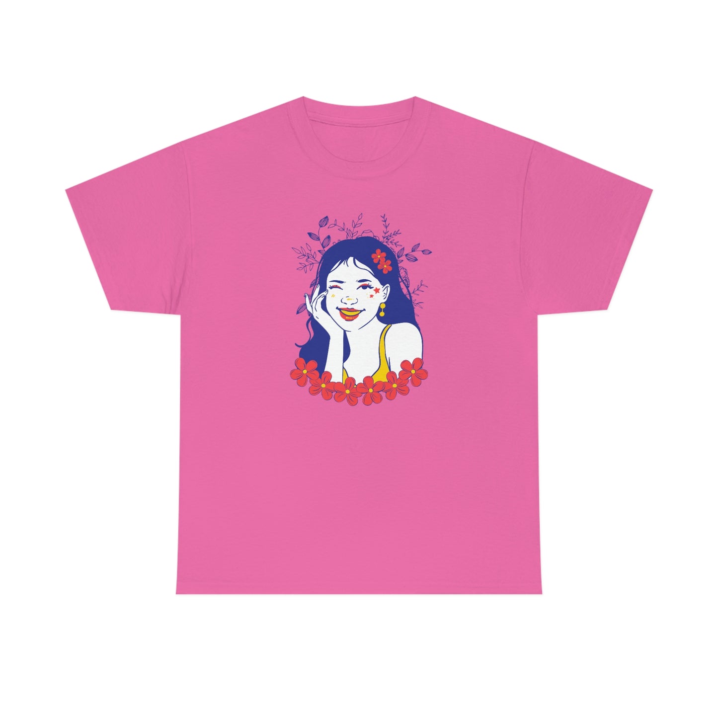 "Sunny Smiles" Unisex Heavy Cotton Tee
