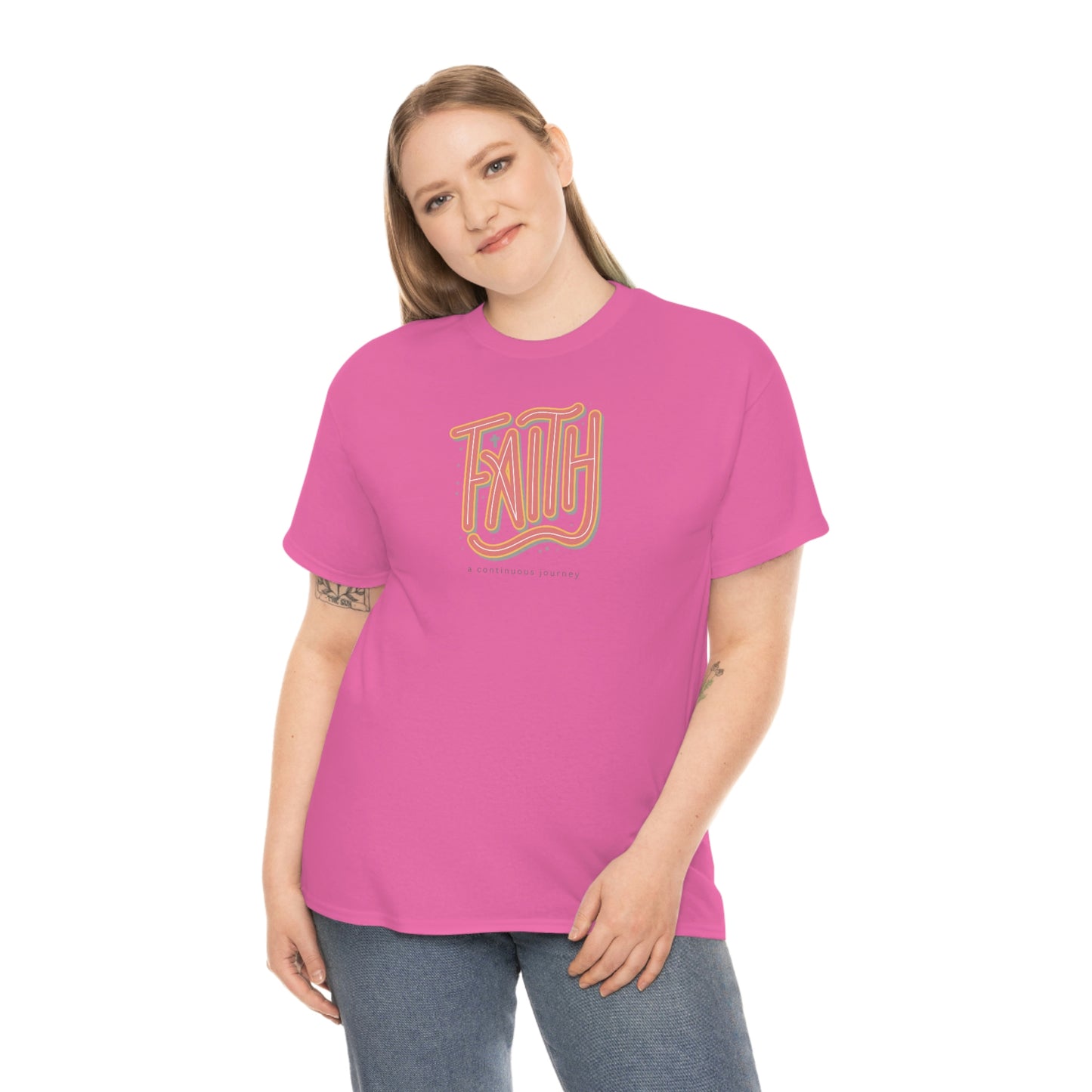 "Faith" Unisex Heavy Cotton Tee