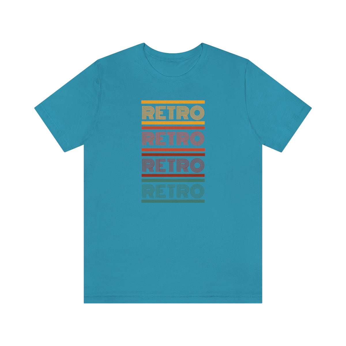 Retro Unisex Jersey Short Sleeve Tee