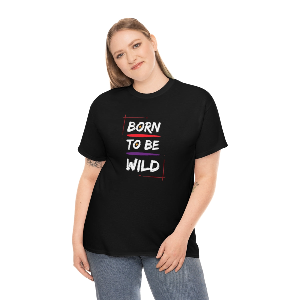 Born to be Wild Unisex Heavy Cotton Tee