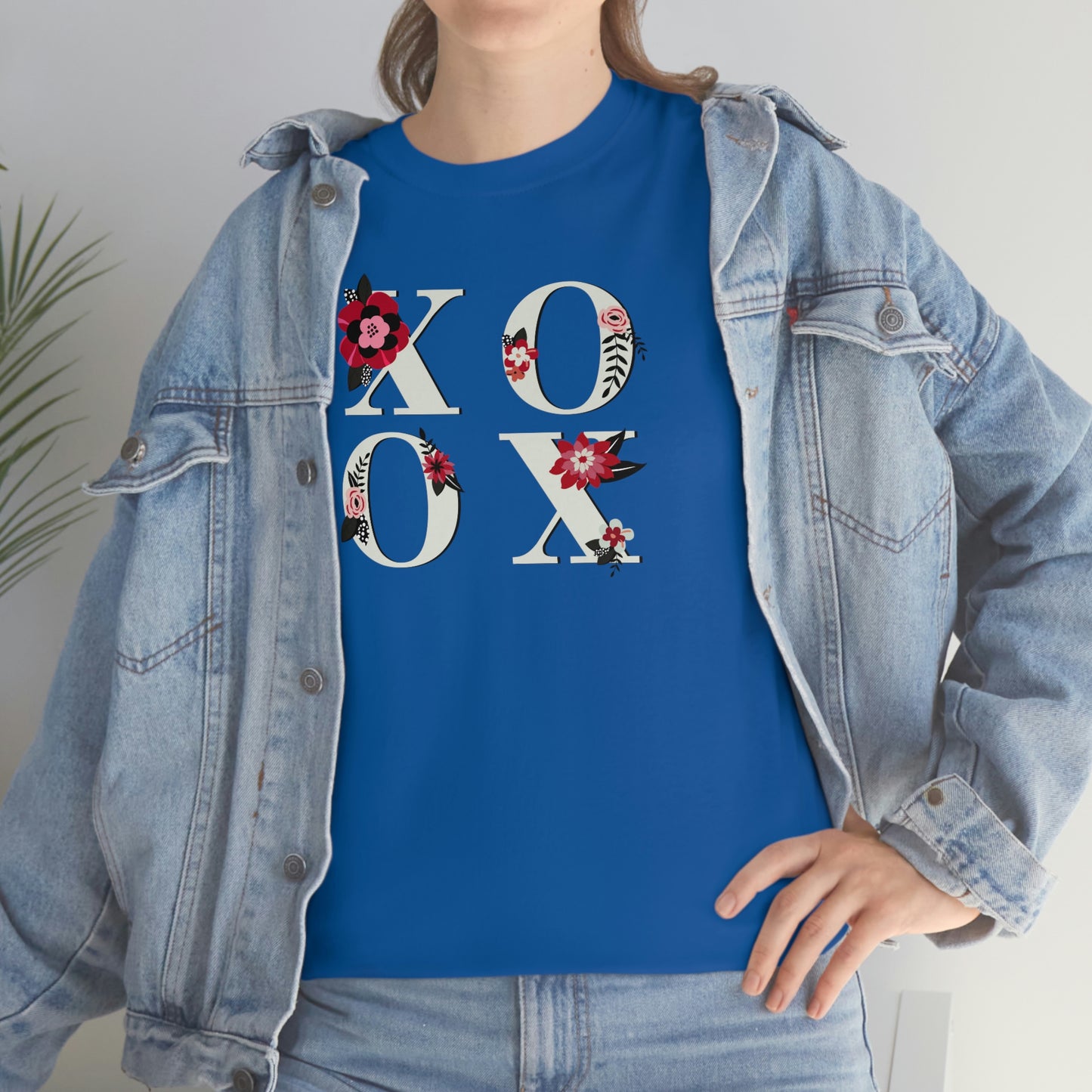 "XO OX" Unisex Heavy Cotton Tee