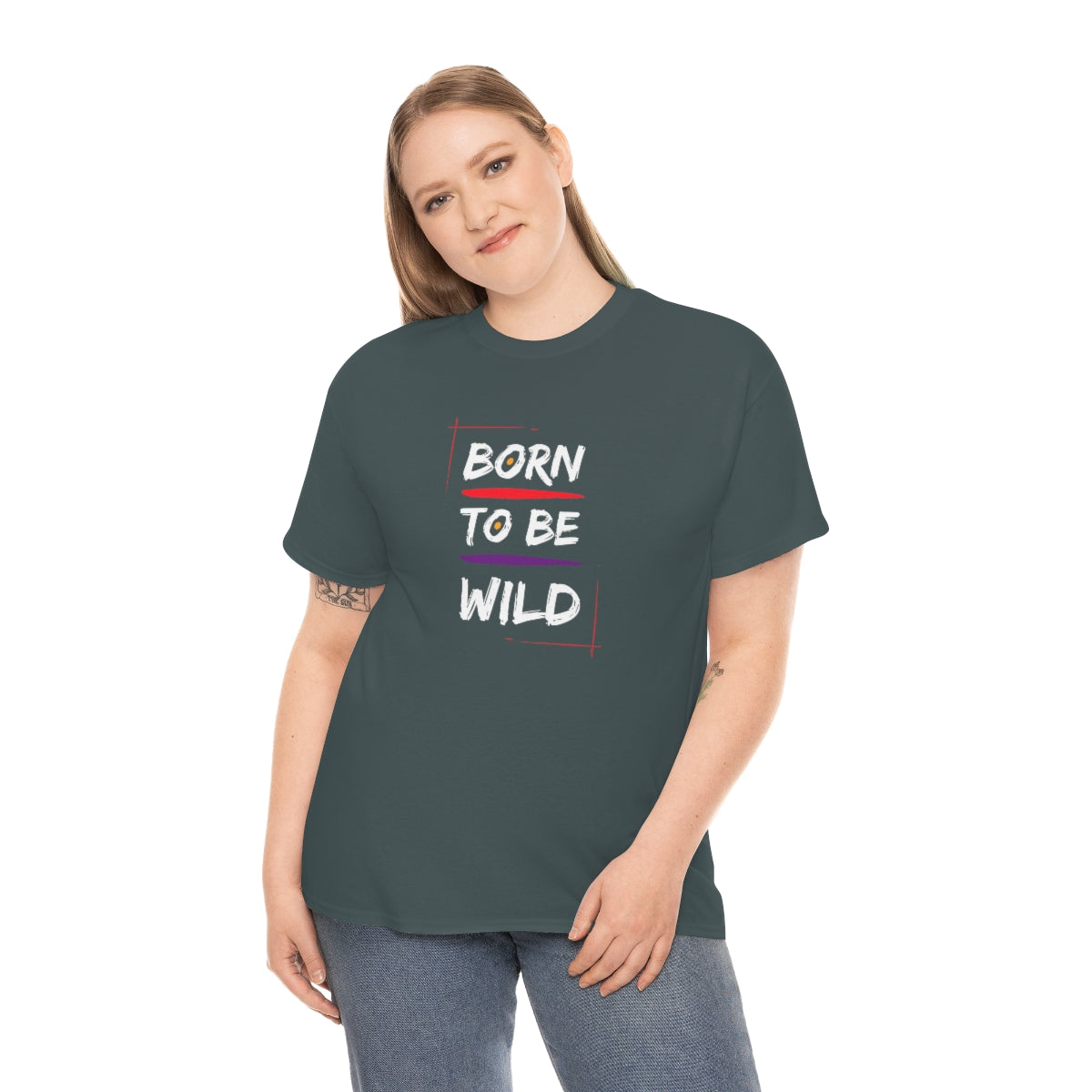 Born to be Wild Unisex Heavy Cotton Tee
