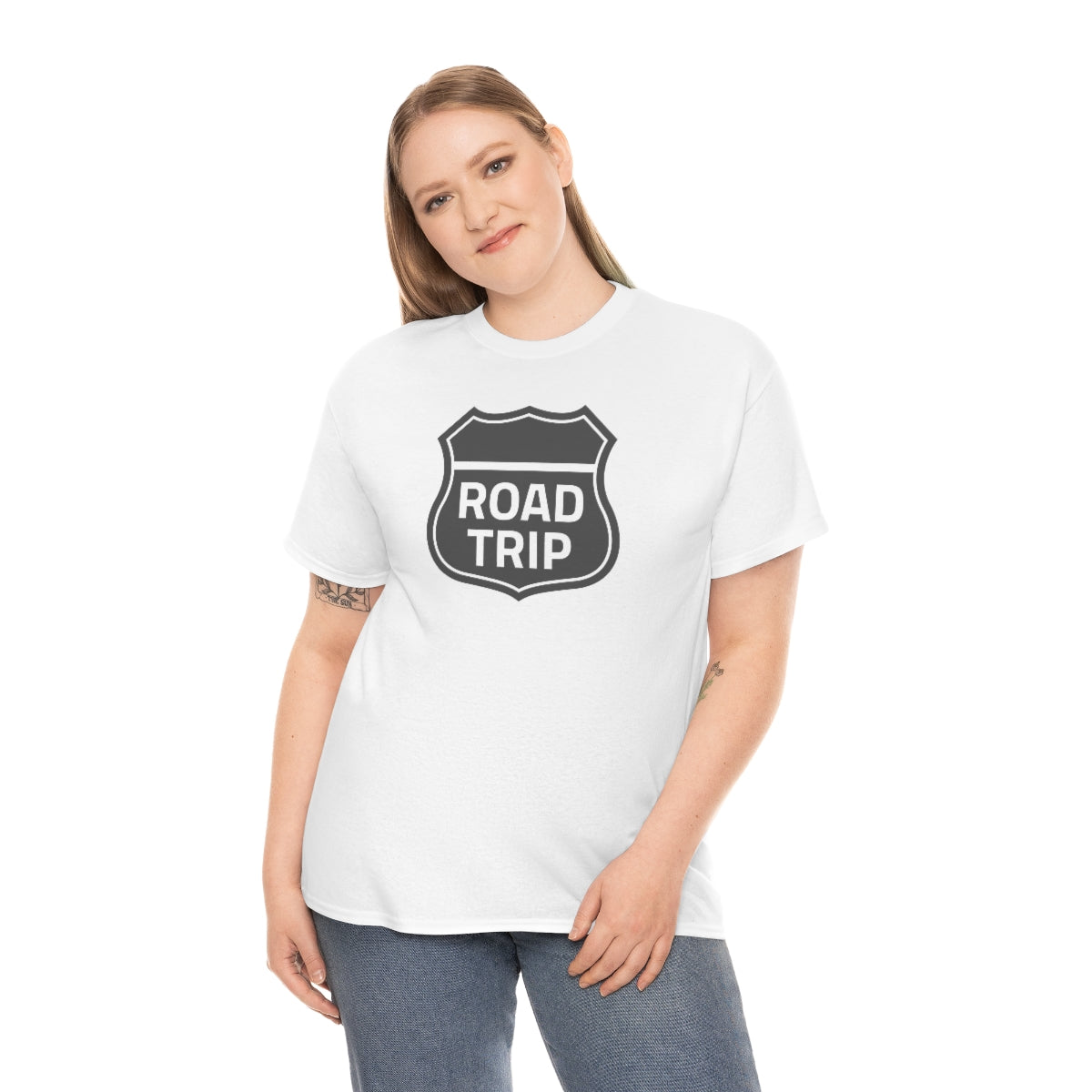"Road Trip" Unisex Heavy Cotton Tee