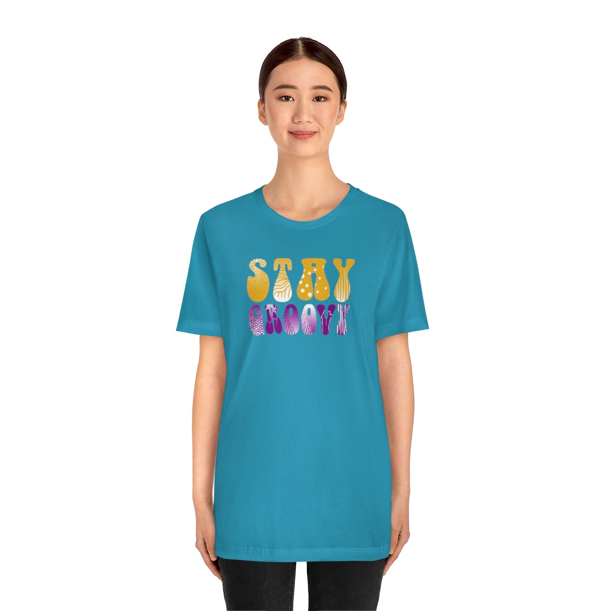 Stay Groovy Unisex Jersey Short Sleeve Tee