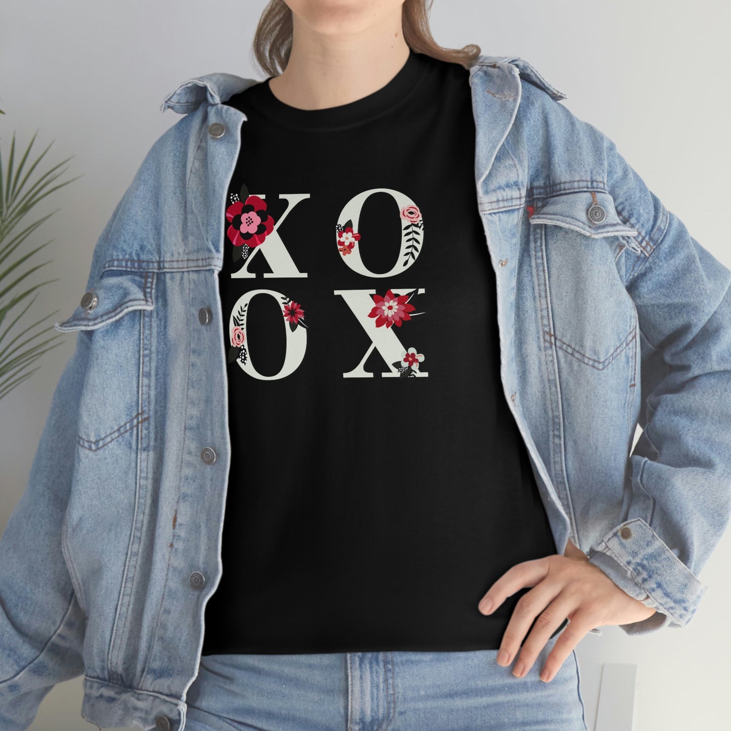 "XO OX" Unisex Heavy Cotton Tee