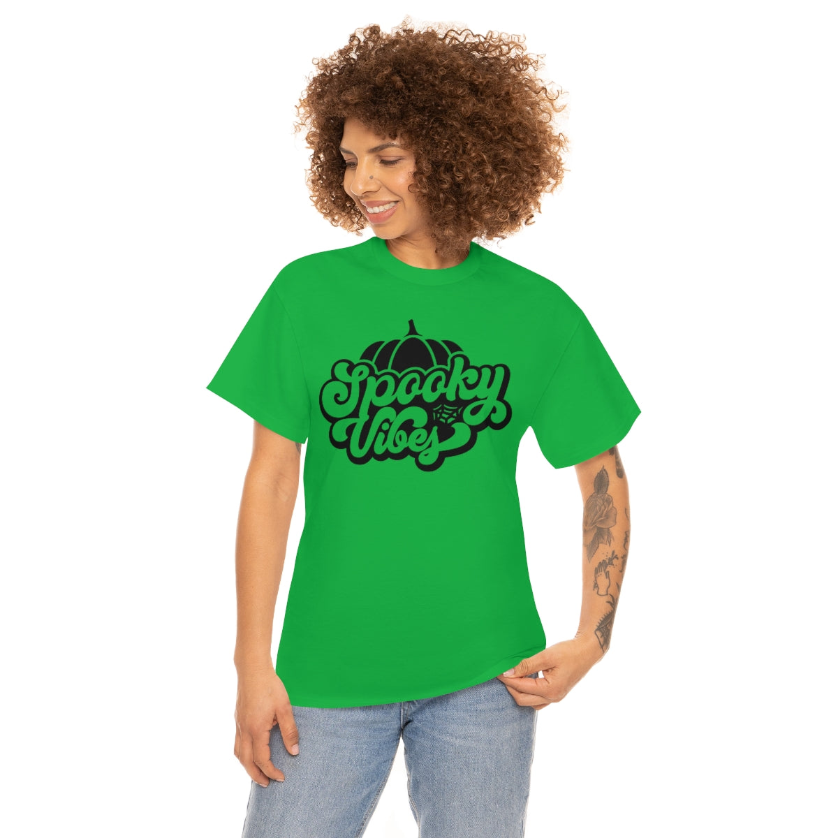 "Spooky Vibes" Unisex Heavy Cotton Tee
