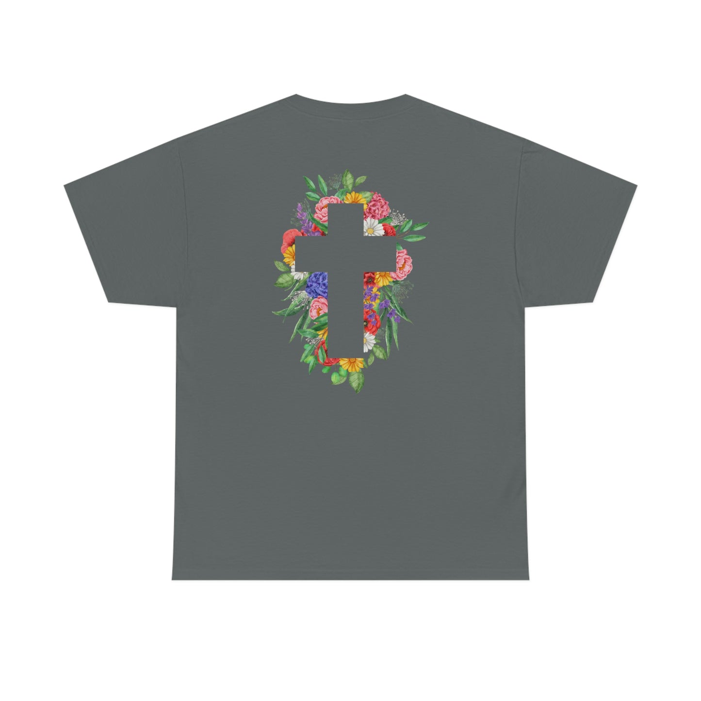 "Faith" (Front/Back Design) Unisex Heavy Cotton Tee