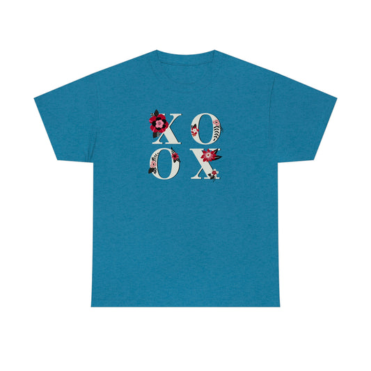 "XO OX" Unisex Heavy Cotton Tee
