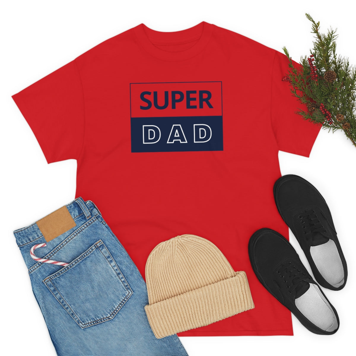 "Super Dad" Unisex Heavy Cotton Tee