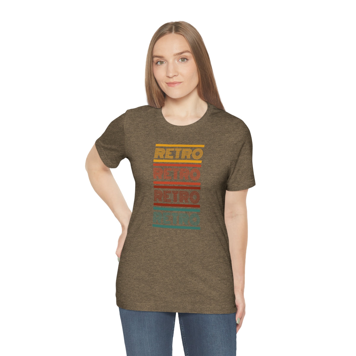 Retro Unisex Jersey Short Sleeve Tee