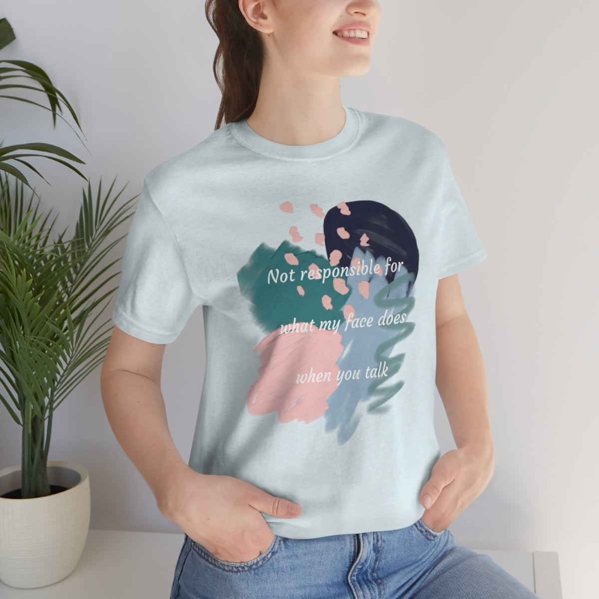 "Not Responsible" Unisex Jersey Short Sleeve Tee
