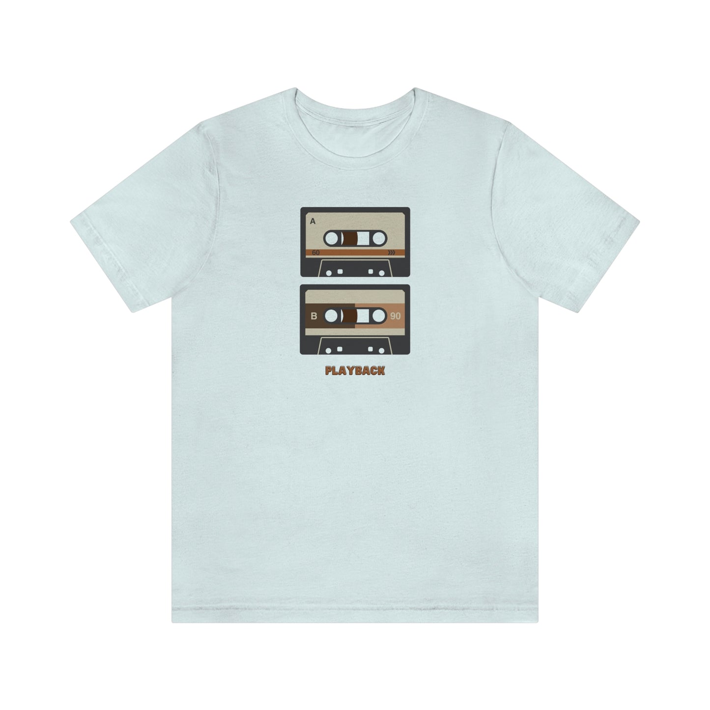 "Playback" Unisex Jersey Short Sleeve Tee
