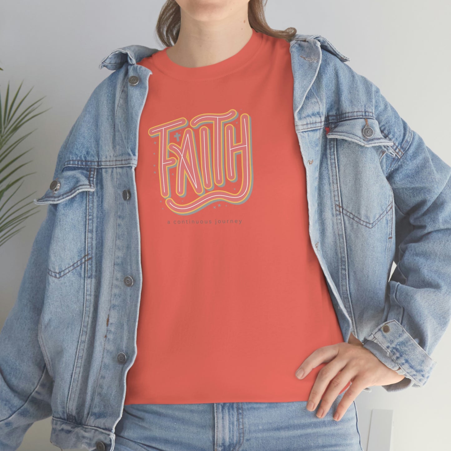 "Faith" Unisex Heavy Cotton Tee