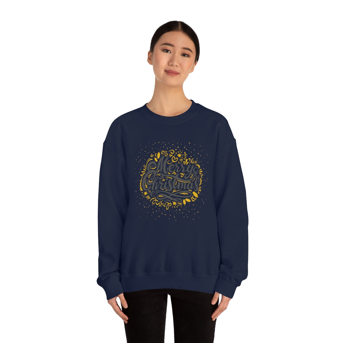"Merry Christmas" Unisex Heavy Blend™ Crewneck Sweatshirt
