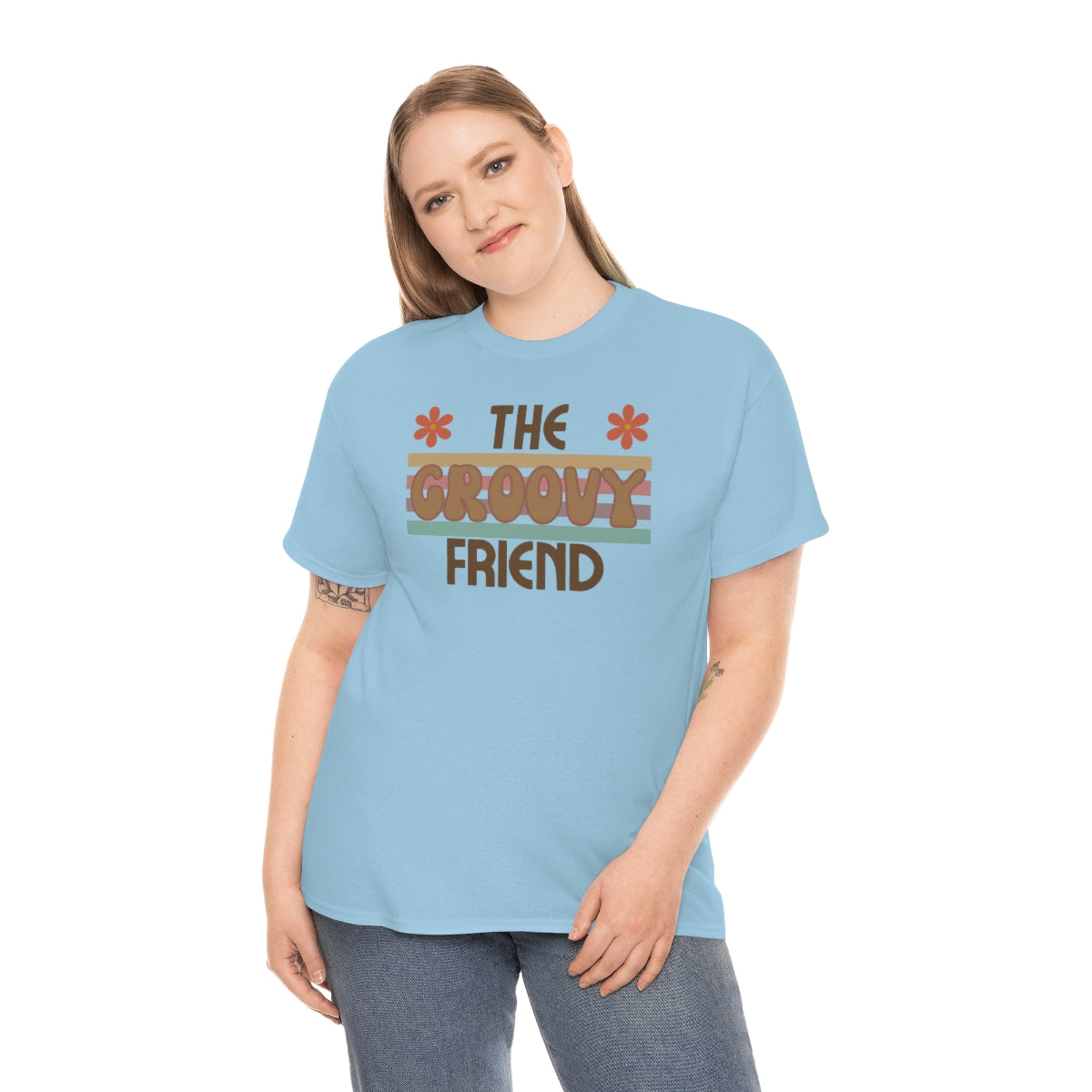 The Groovy Friend Unisex Heavy Cotton Tee