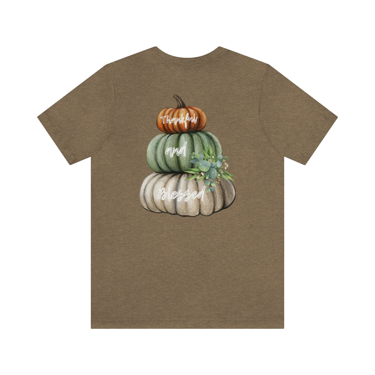 "Thankful And Blessed" Unisex Jersey Short Sleeve Tee