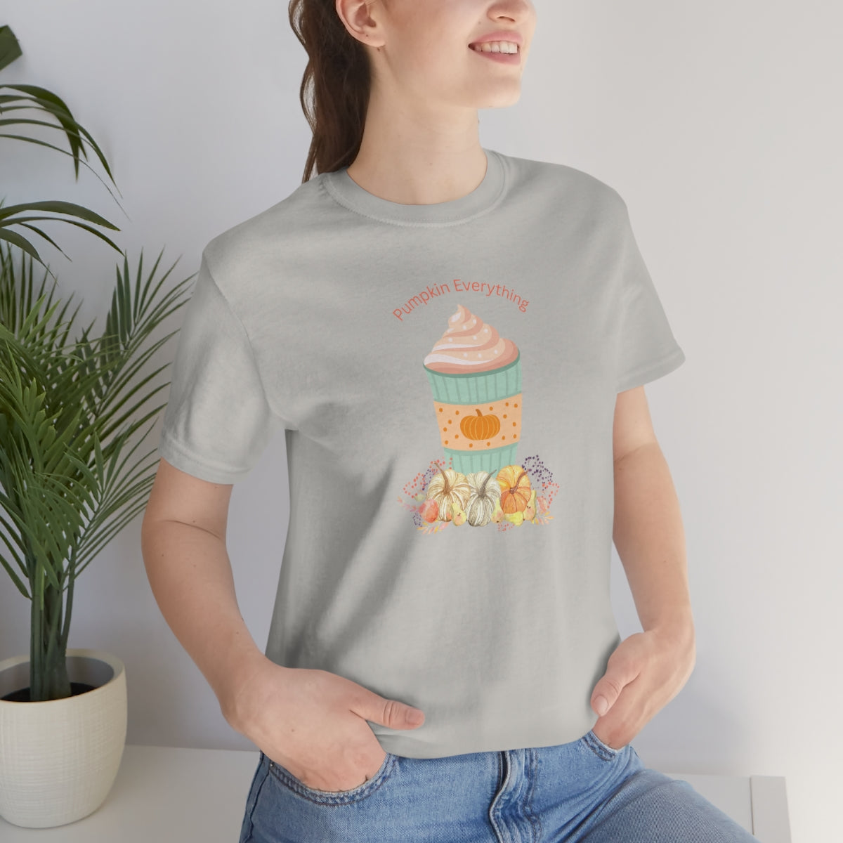 "Pumpkin Everything" Unisex Jersey Short Sleeve Tee