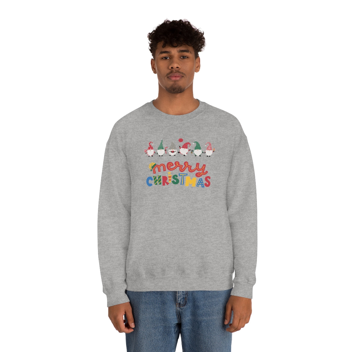 "Merry Christmas" Unisex Heavy Blend™ Crewneck Sweatshirt