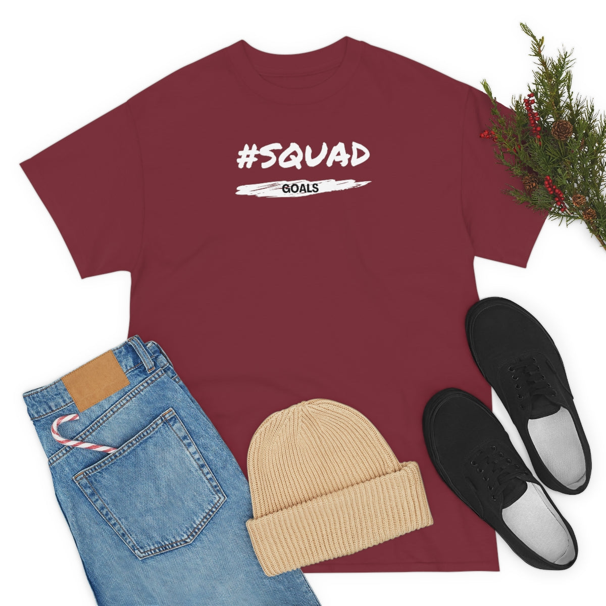 "Squad Goals" Unisex Heavy Cotton Tee
